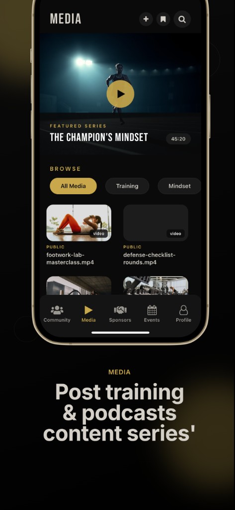 The Dalton Grant Academy app — Messages and notifications
